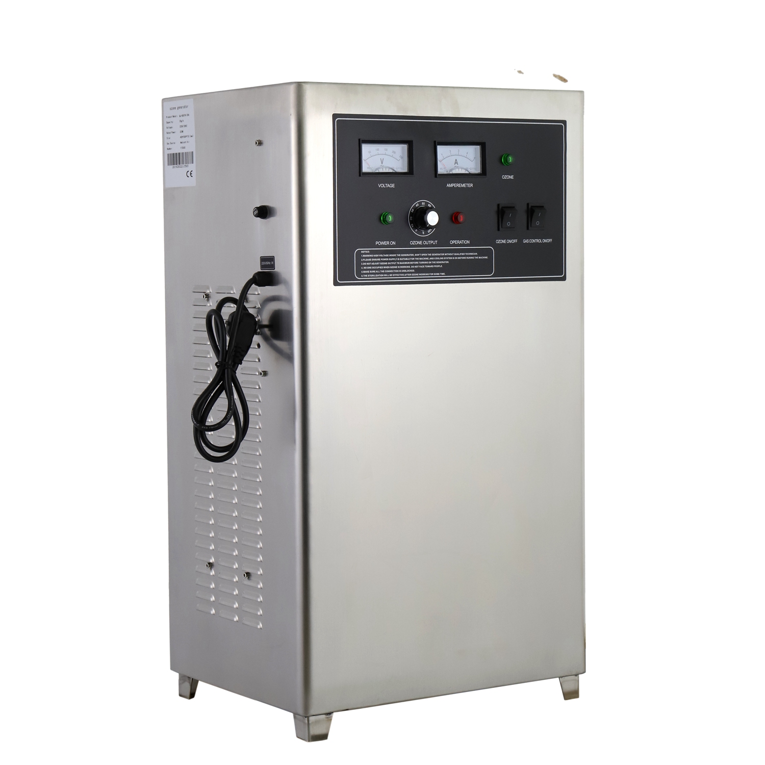 BST臭（chòu）氧發生器20克/小時（shí）用於空氣水